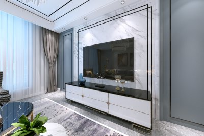 三千邑104㎡裝修設(shè)計