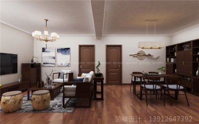 福馬小區(qū)中式裝修