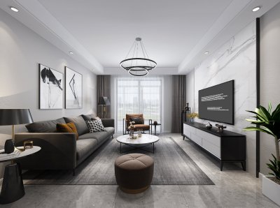 三角咀120平裝修設計