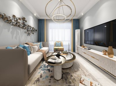 三千邑91平現代輕奢