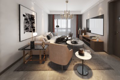 明珠花苑現(xiàn)代簡約