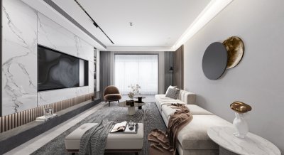 花南家園120平現代輕奢