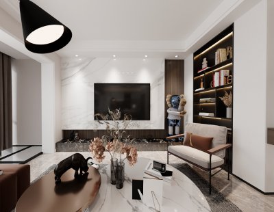 上湖名著138平簡約風