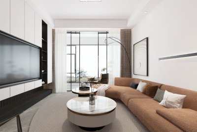 陽光城檀苑128平現(xiàn)代