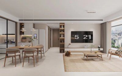 荷岸曉風120平現(xiàn)代