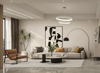 中聯(lián)鉑悅90平現(xiàn)代