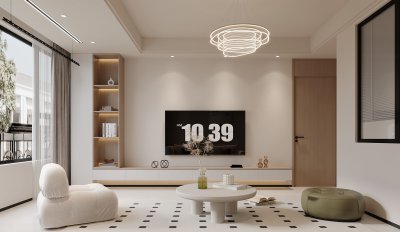 水鄉(xiāng)花園108㎡現(xiàn)代